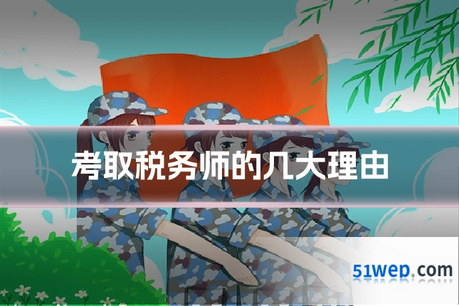 考取税务师的几大理由
