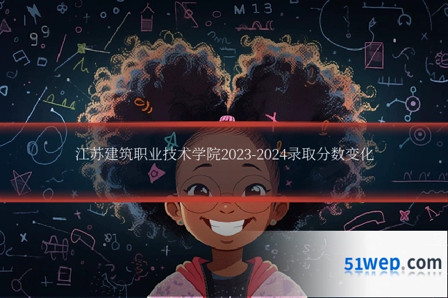 江苏建筑职业技术学院2023-2024录取分数变化