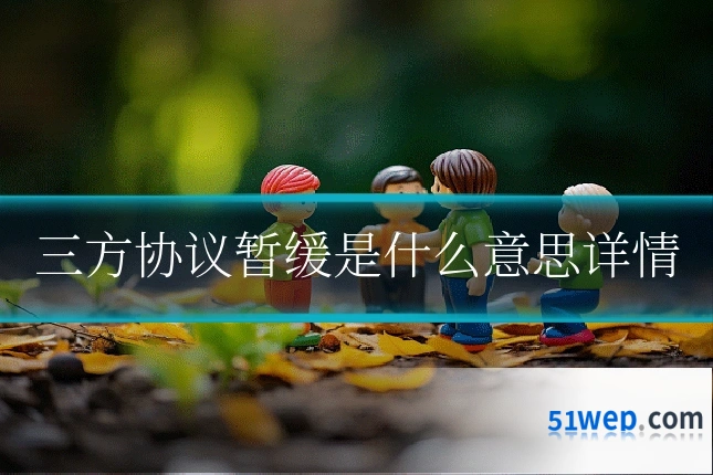 三方协议暂缓是什么意思详情