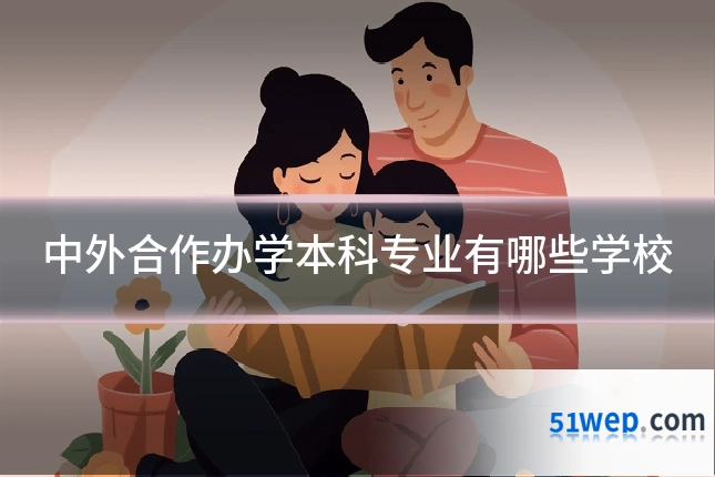中外合作办学本科专业有哪些学校