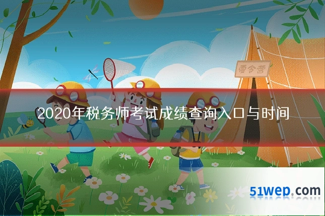 2020年税务师考试成绩查询入口与时间