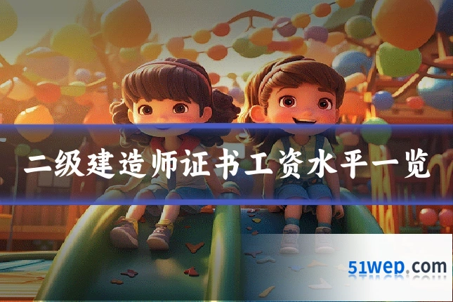 二级建造师证书工资水平一览