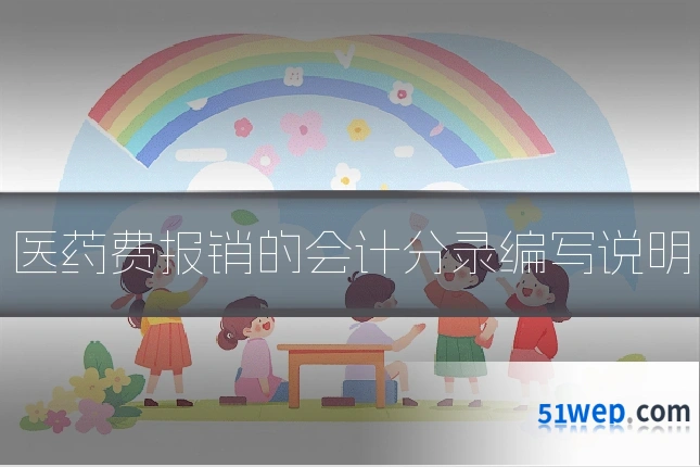 医药费报销的会计分录编写说明