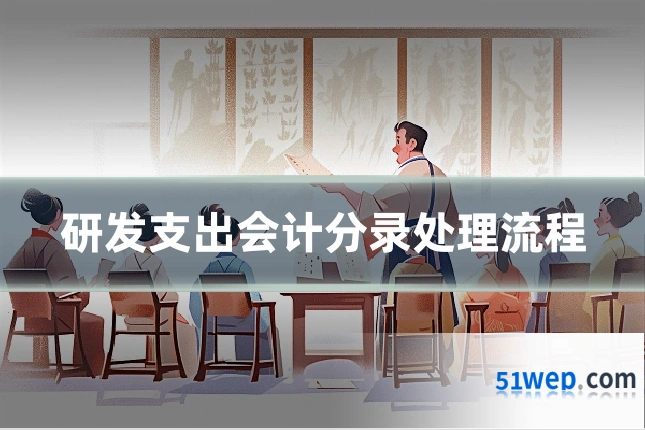 研发支出会计分录处理流程