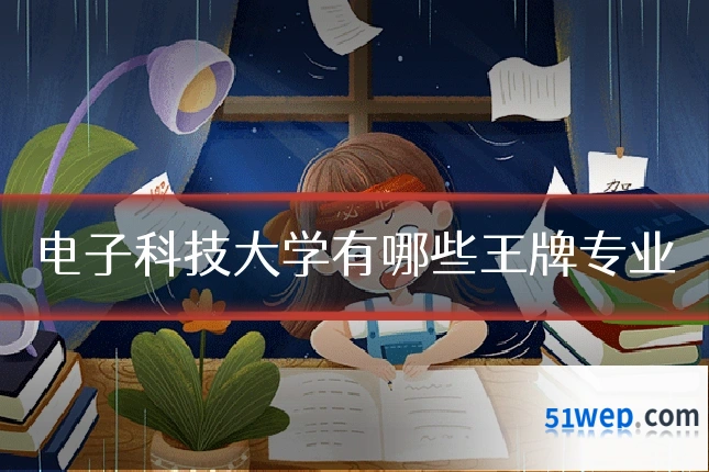 电子科技大学有哪些王牌专业