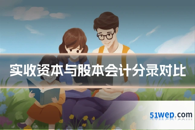 实收资本与股本会计分录对比