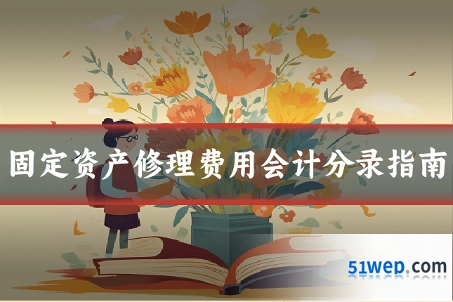 固定资产修理费用会计分录指南