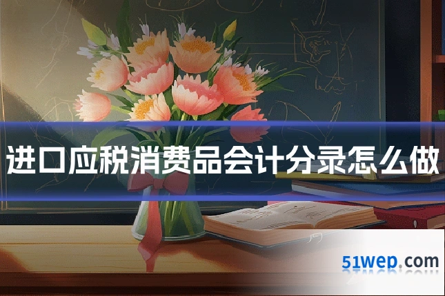 进口应税消费品会计分录怎么做