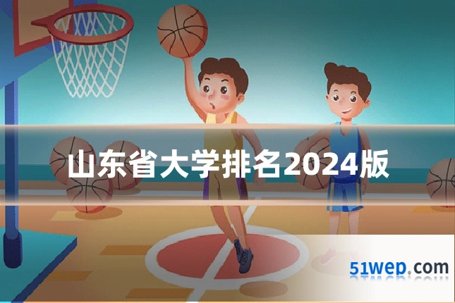 山东省大学排名2024版