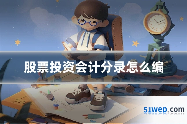 股票投资会计分录怎么编