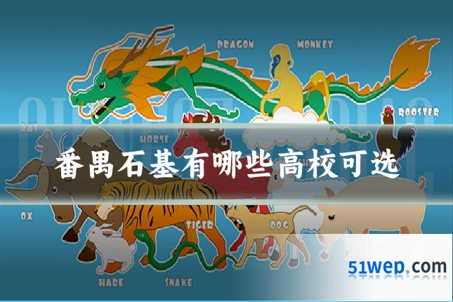 番禺石基有哪些高校可选