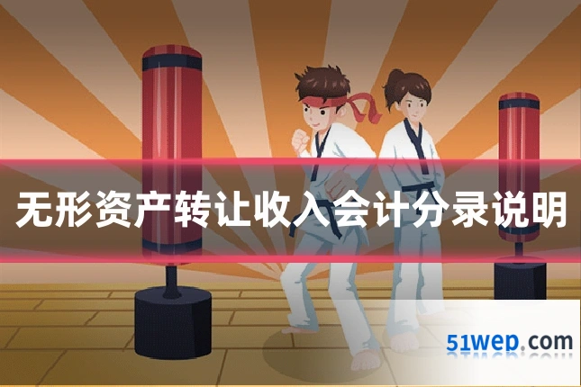 无形资产转让收入会计分录说明
