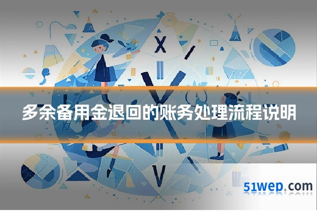 多余备用金退回的账务处理流程说明