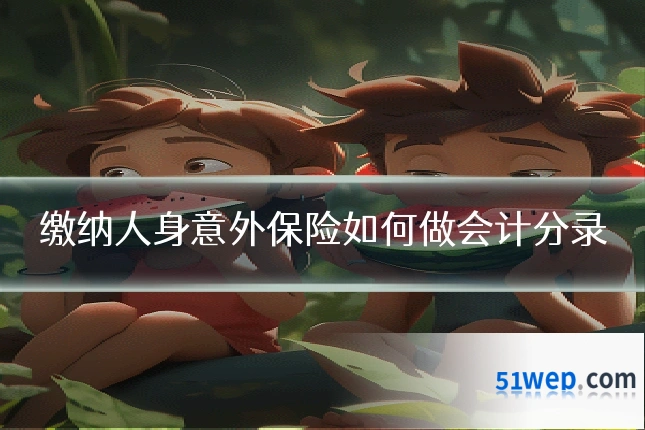 缴纳人身意外保险如何做会计分录