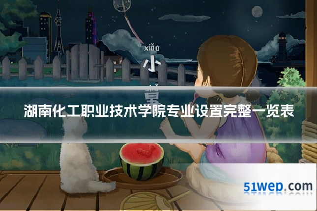 湖南化工职业技术学院专业设置完整一览表